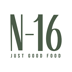 N-16 Just Good Food Logo
